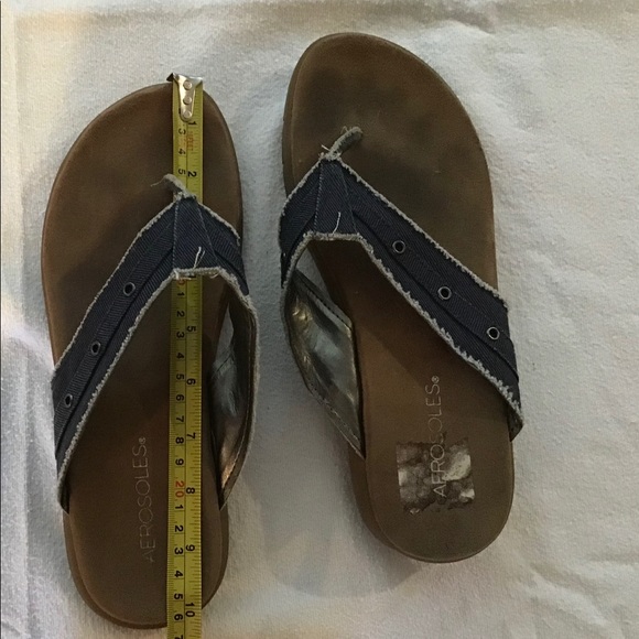 Women’s Aerosoles Wip Town sandal flip flop 8.5 - Picture 5 of 5